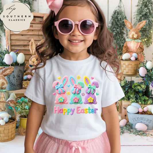 Easter - Faux Yarn Bunnies