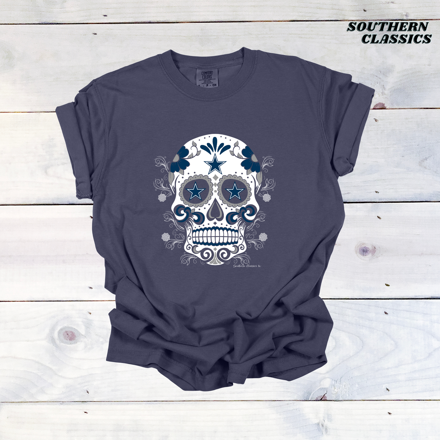 Dallas Cowboys Sugar Skull
