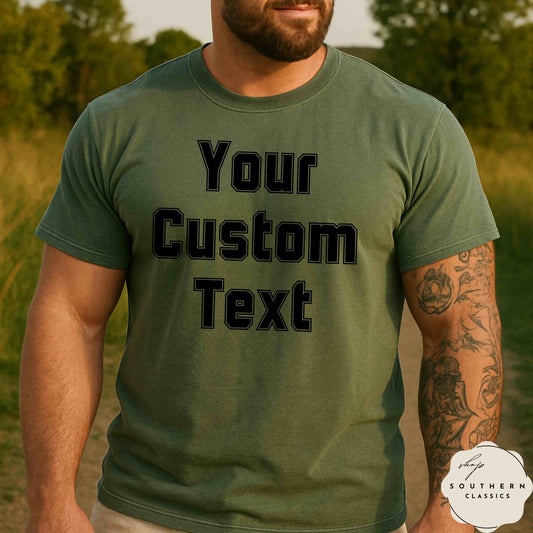 Comfort Colors Customized Tee