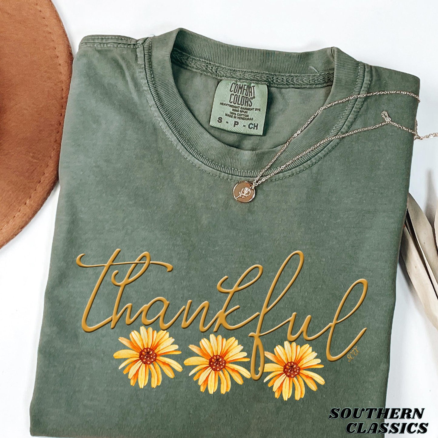 Thankful Floral T-Shirt