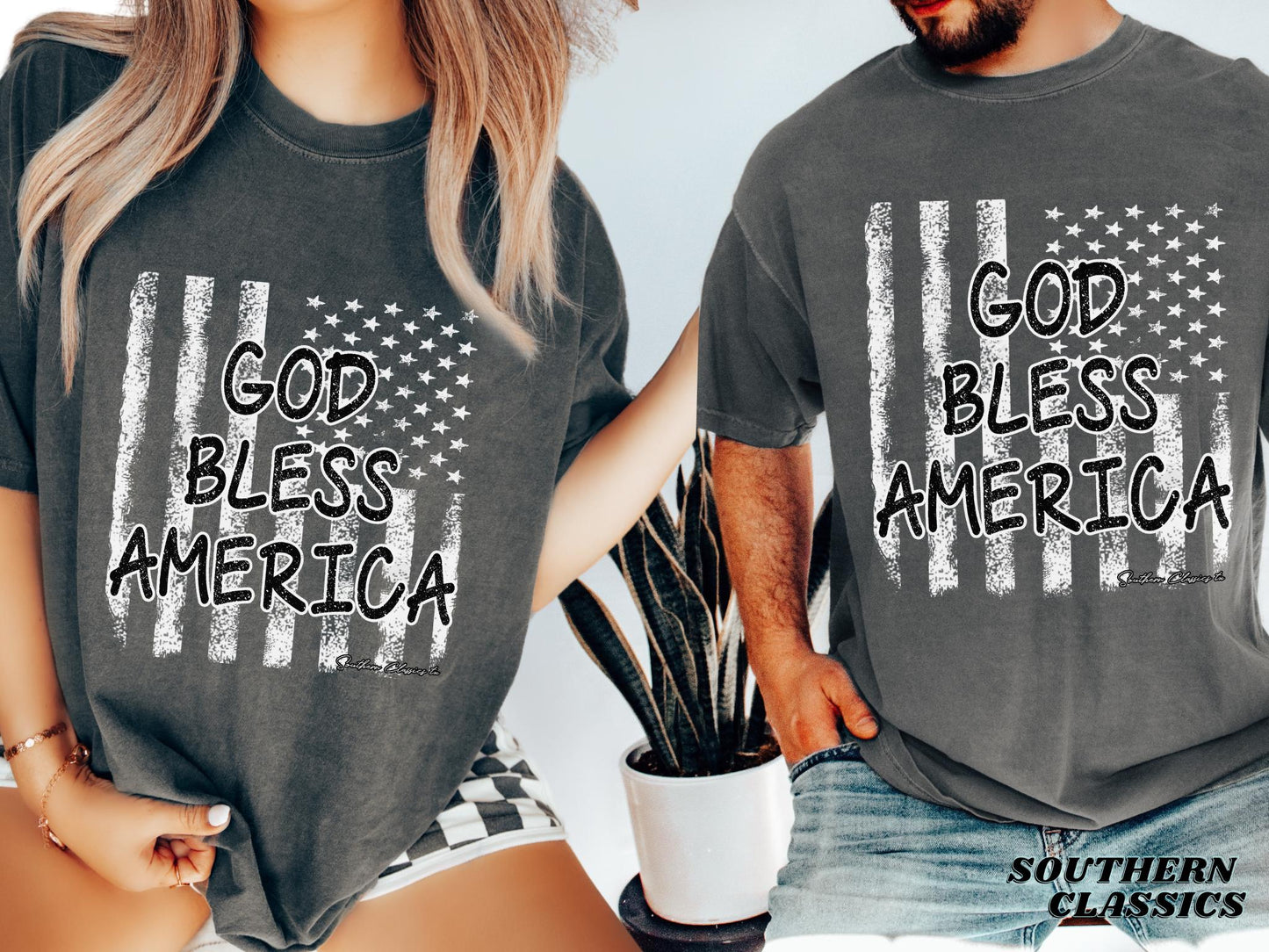 God Bless America Graphic T-Shirt