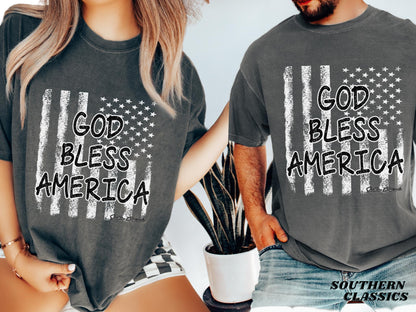 God Bless America Graphic T-Shirt