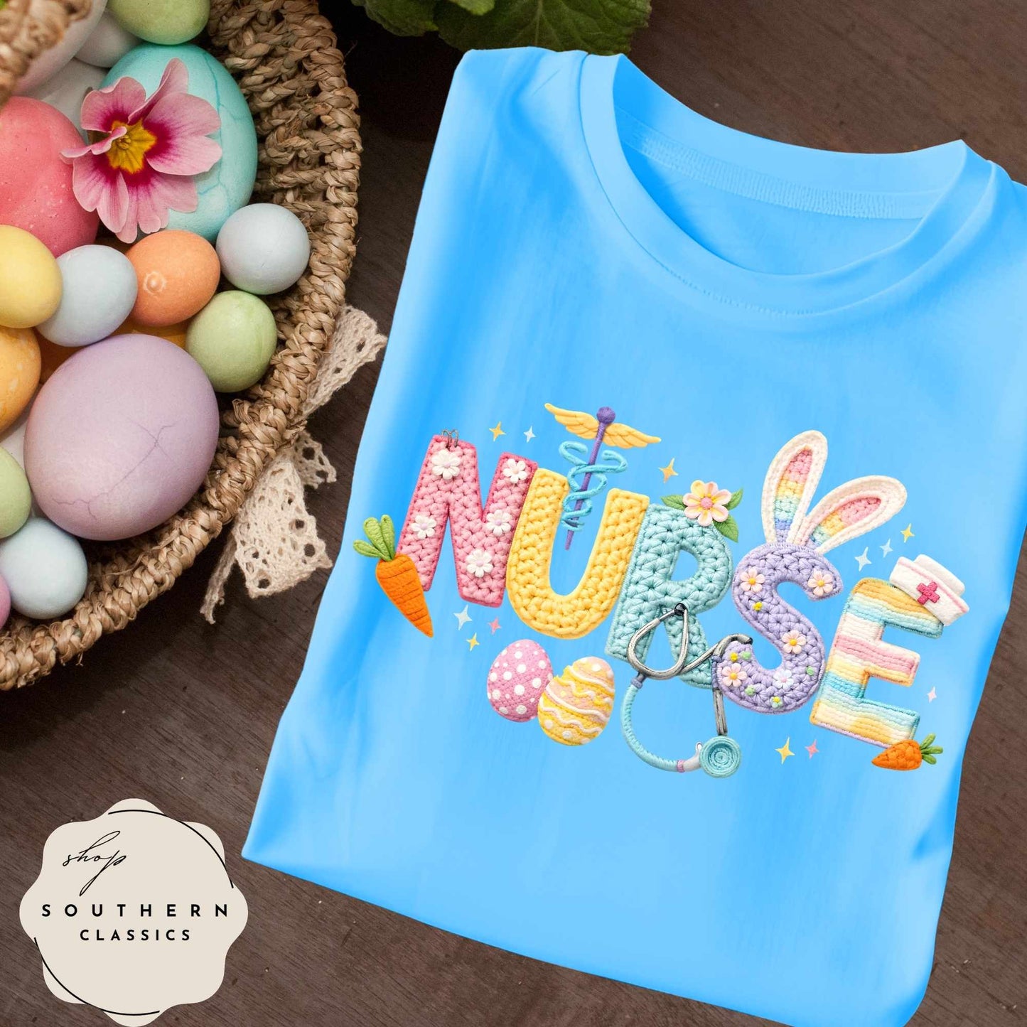 Easter - Nurse Faux Yarn