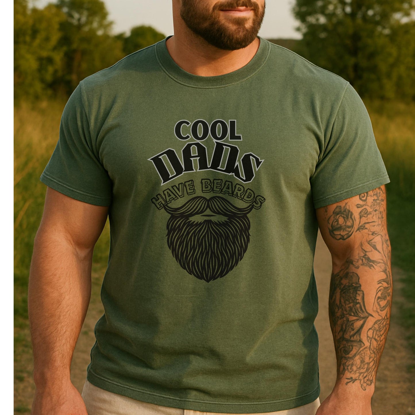 Cool Dads Have Beards T-Shirt