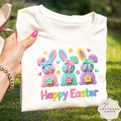 Easter - Faux Yarn Bunnies