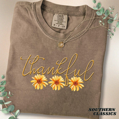 Thankful Floral T-Shirt