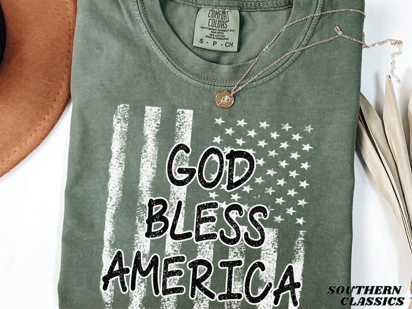 God Bless America Graphic T-Shirt