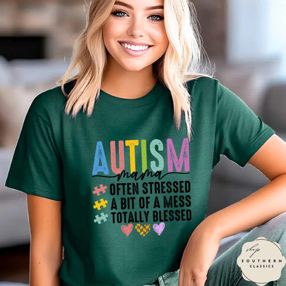 Autism MAMA - Totally Blessed Tee