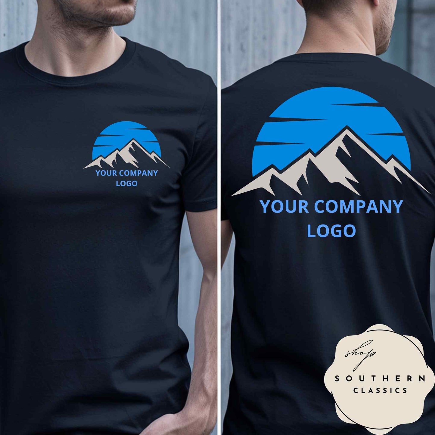 Custom Business Logo on Shirt/Sweatshirt/Hoodie