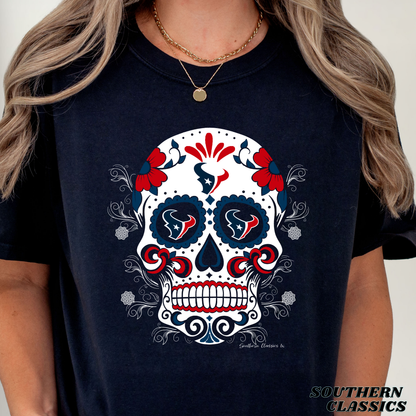Houston Texans Sugar Skull