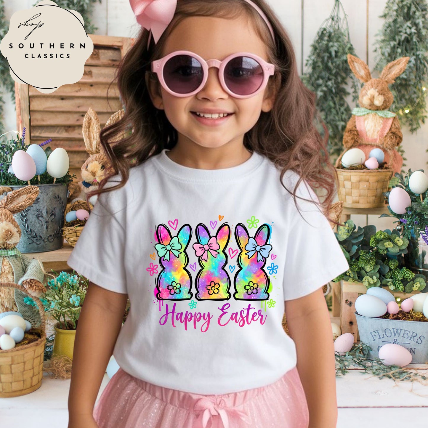 Easter - Brushstroke Bunnies