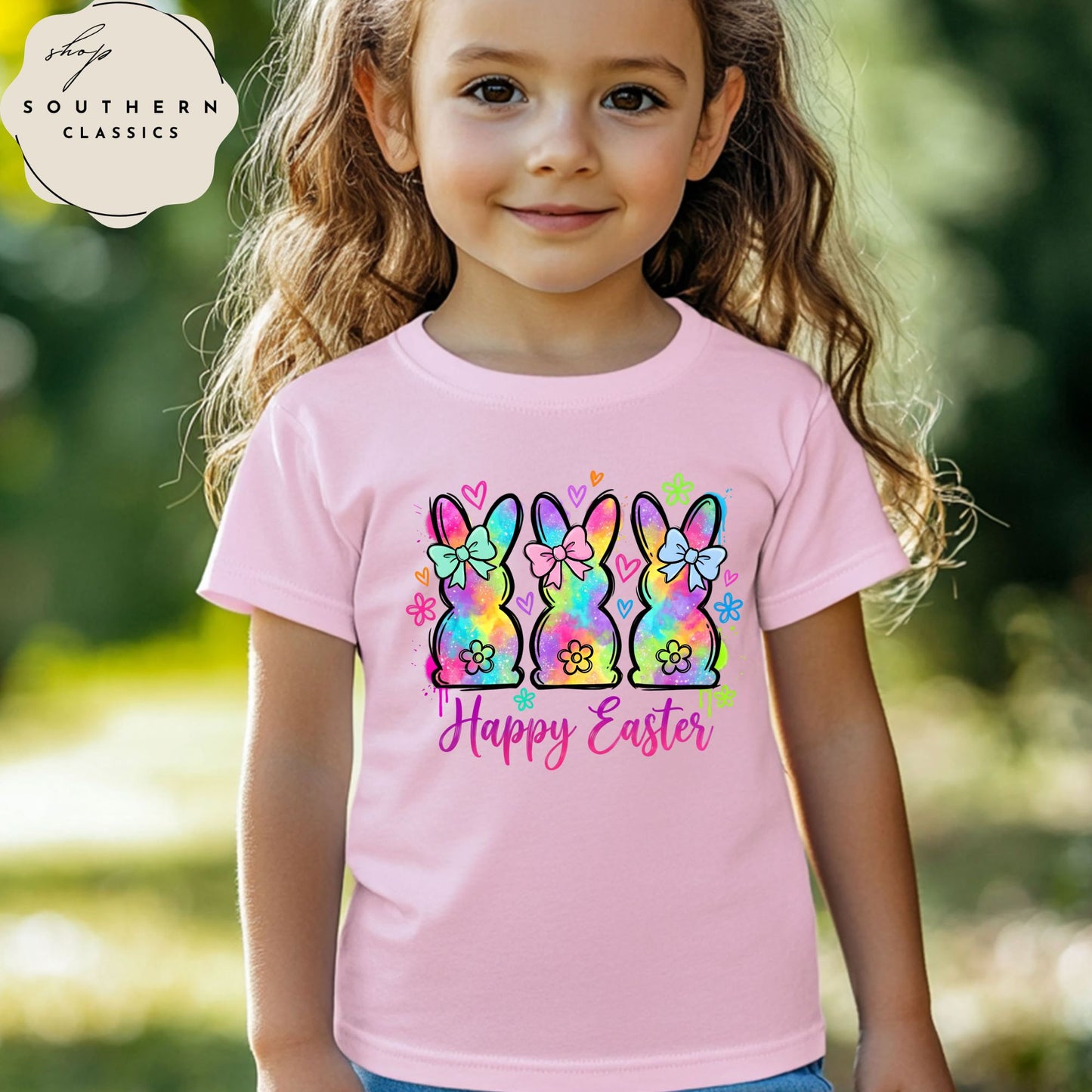 Easter - Brushstroke Bunnies