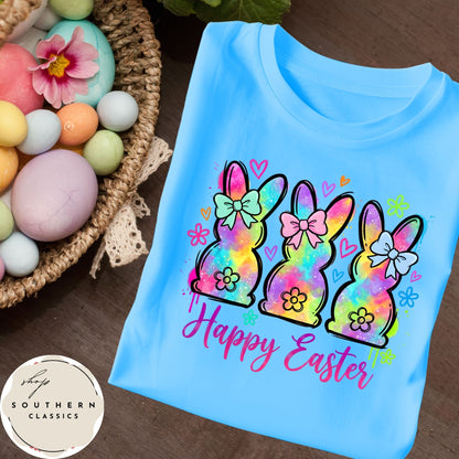 Easter - Brushstroke Bunnies