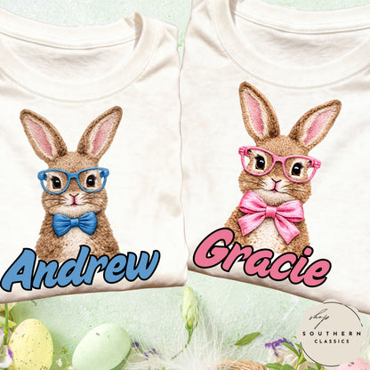 Custom Name Easter Bunny