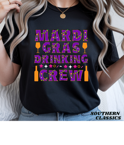 Mardi Gras Drinking Crew