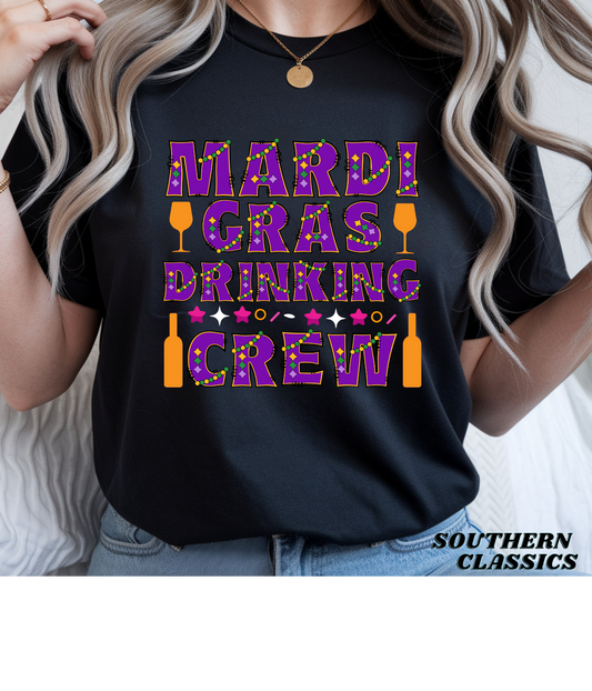 Mardi Gras Drinking Crew