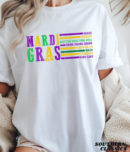 Mardi Gras Tee