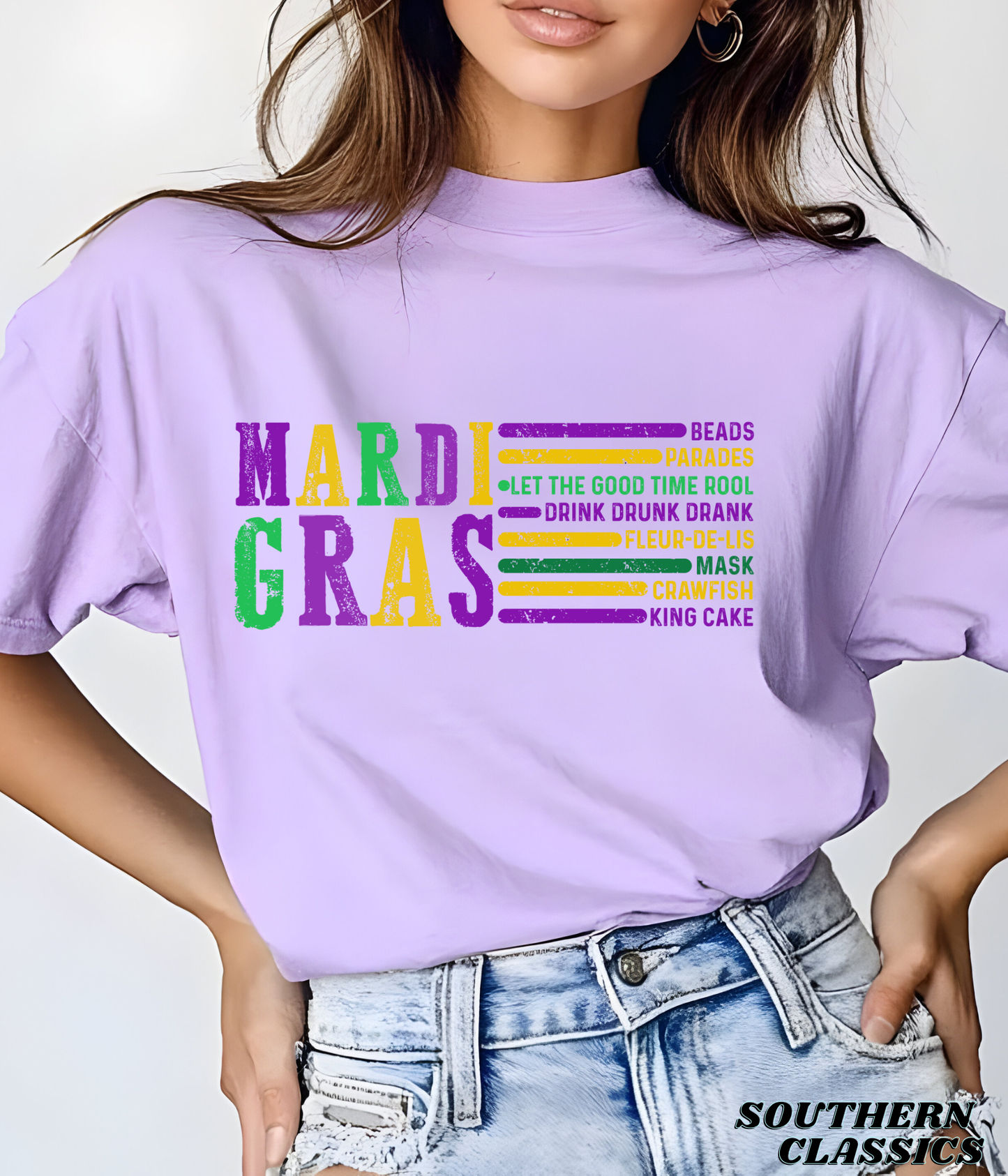 Mardi Gras Tee