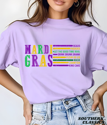 Mardi Gras Tee