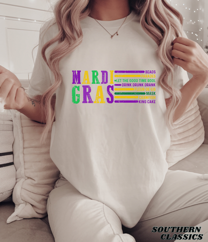 Mardi Gras Tee