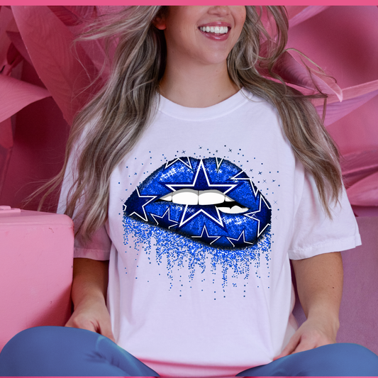 Dallas Cowboys Lip Tee