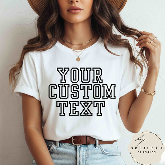 Comfort Colors Customized Tee