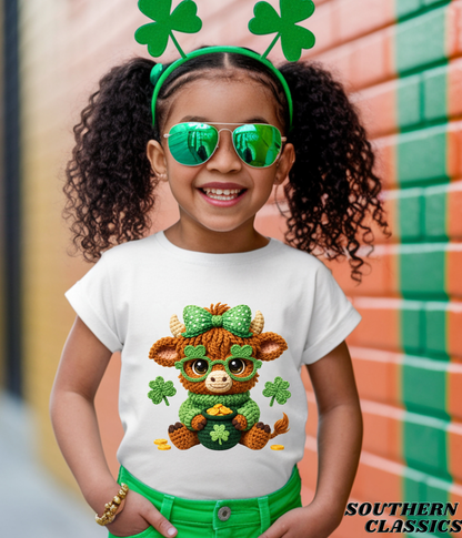 Youth St. Patrick's - Faux Highland Cow