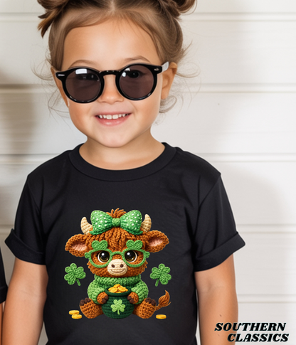 Youth St. Patrick's - Faux Highland Cow