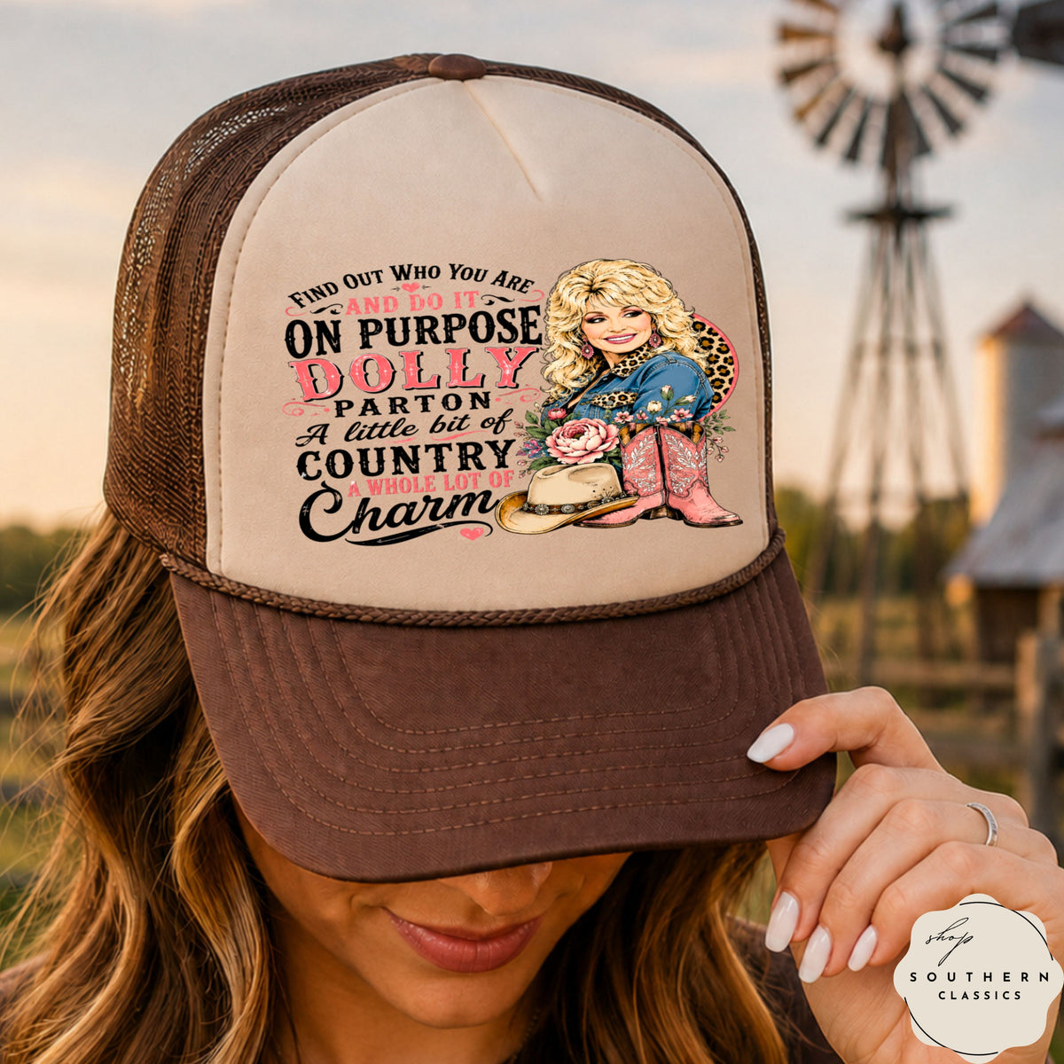 Dolly Parton Trucker Hat - Find out who you are