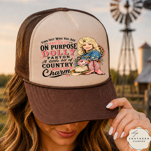 Dolly Parton Trucker Hat - Find out who you are