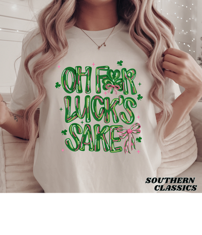 St. Patrick's - Oh for luck's sake