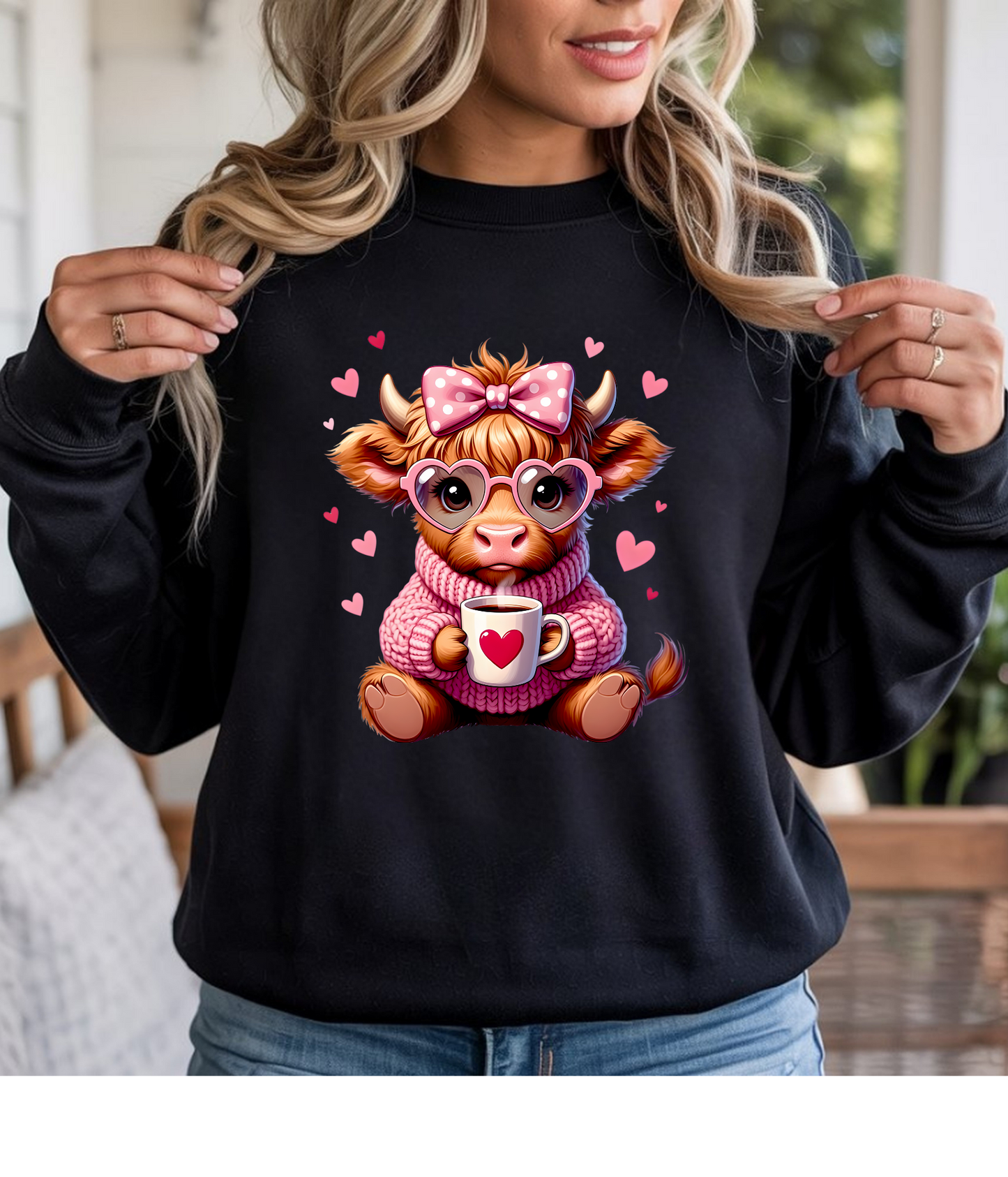 Valentine Highland Cow