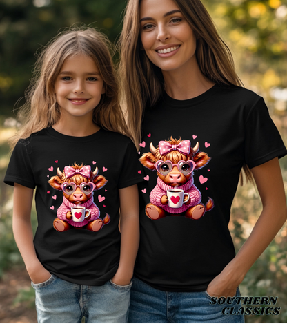 Valentine Highland Cow