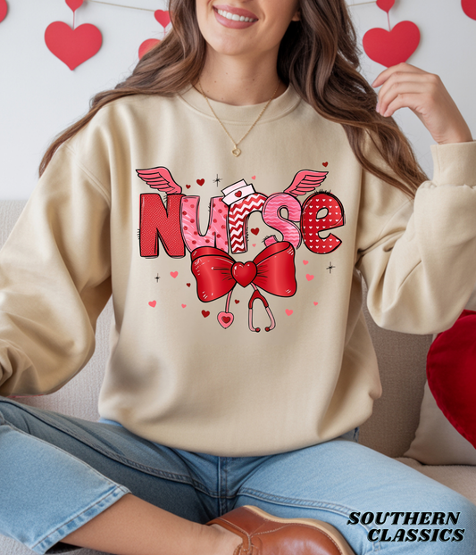 Valentine's Nurse Tee