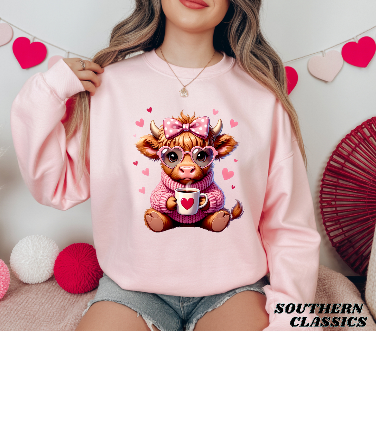 Valentine Highland Cow