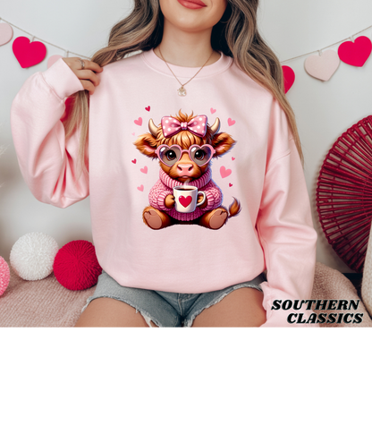 Valentine Highland Cow