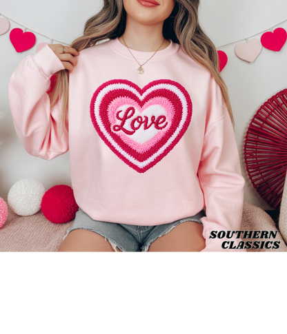 Valentine's LOVE Heart Tee