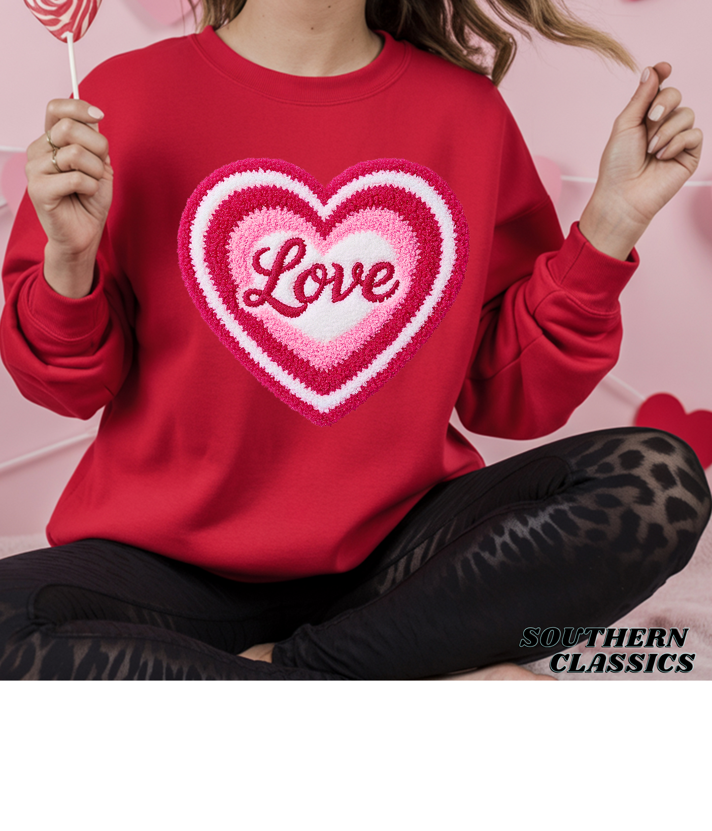 Valentine's LOVE Heart Tee