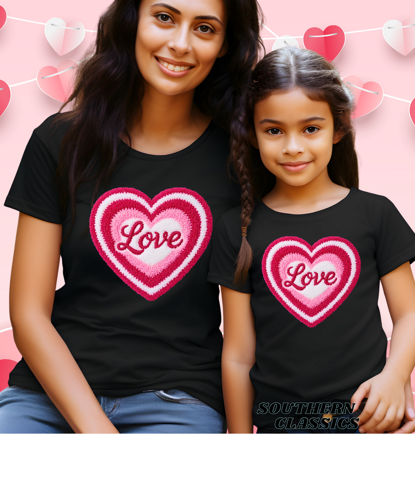 Valentine's LOVE Heart - Youth Tee
