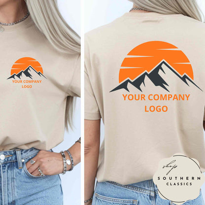 Custom Business Logo on Shirt/Sweatshirt/Hoodie