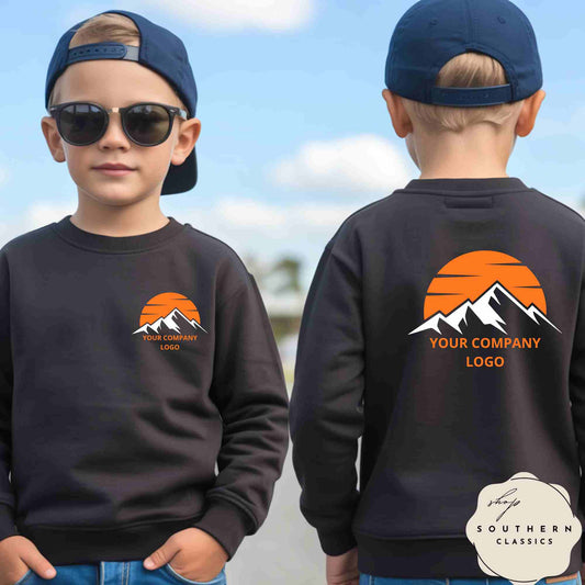 Youth - Custom Business Logo on Shirt/Sweatshirt/Hoodie