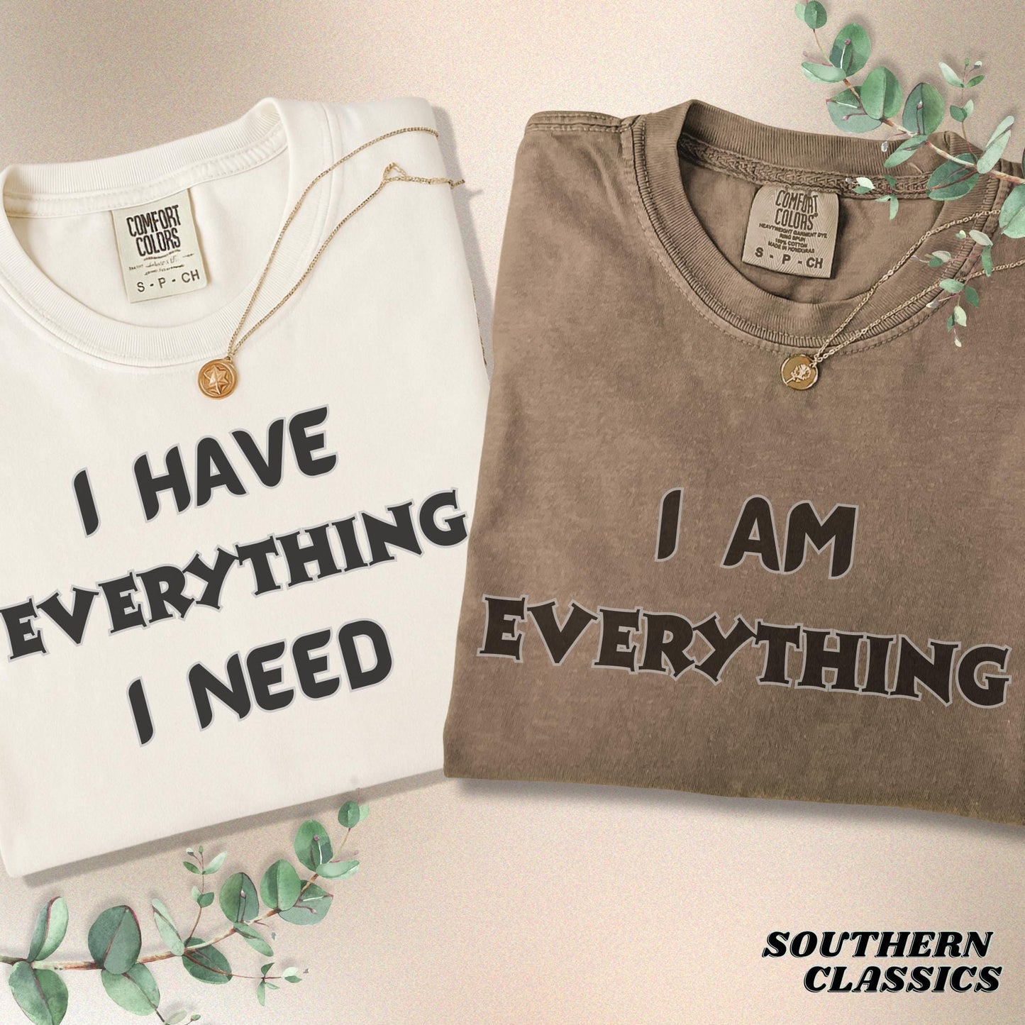Couples Matching Shirt Set: I Have Everything, Relationship Goals Tee